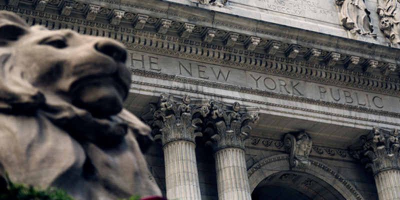 The Exterior of the New York Public Library